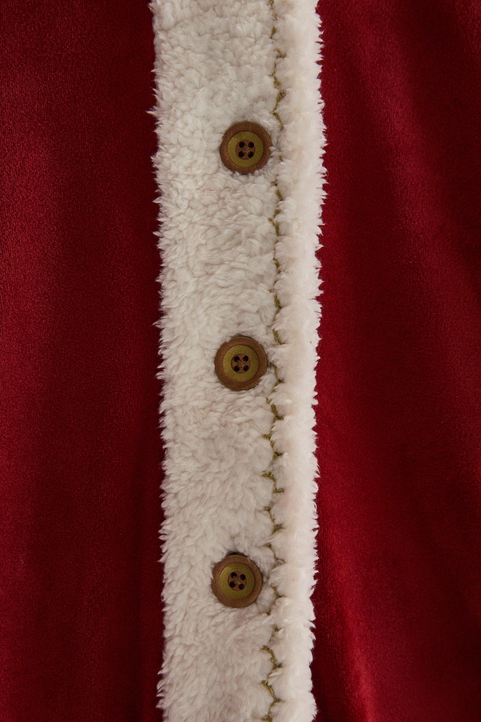 SANTA CLAUS CHRISTMAS BABY ROMPER COSTUME